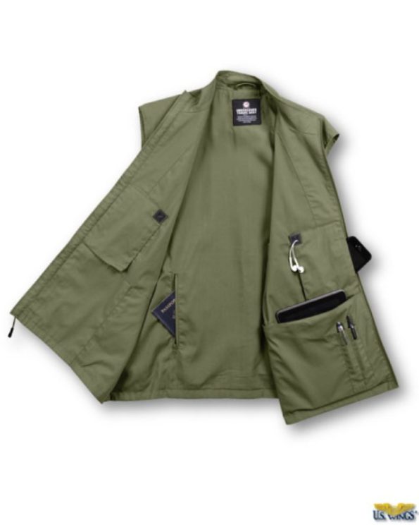 Undercover Travel Green Vest