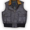 US Wings® Cape Buffalo Leather Vest