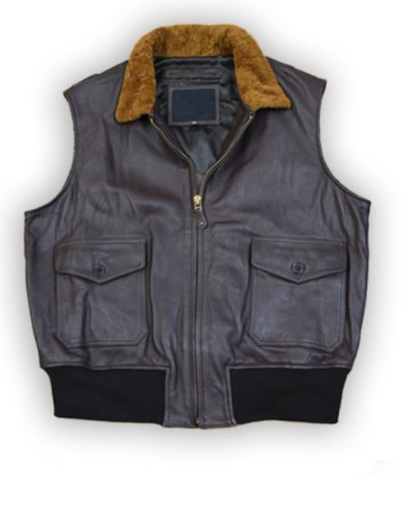US Wings® Cape Buffalo Leather Vest