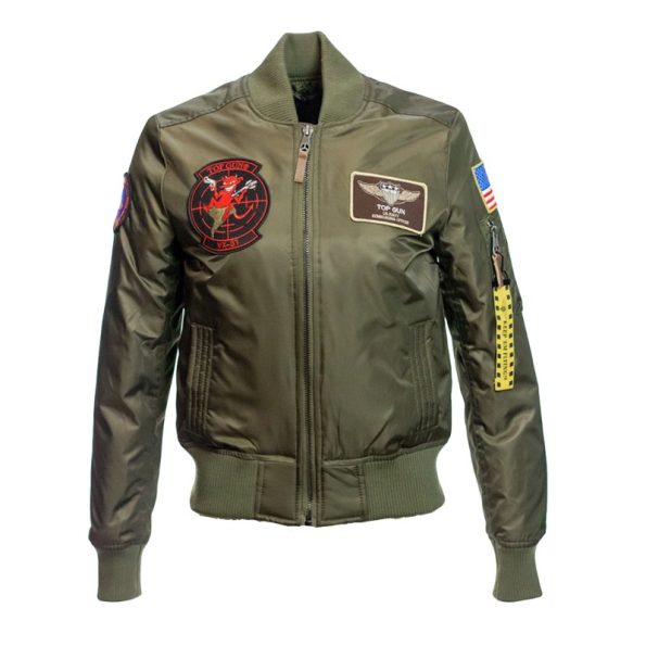 MA-1 Bomber Jacket With Patches