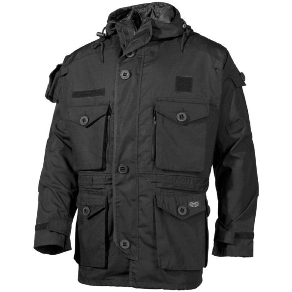 MFH Commando Smock Black Jacket 