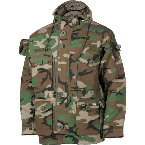 MFH Commando Smock Woodland Jacket