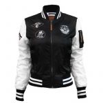 Miss Top Gun Color Block MA-1 Jacket