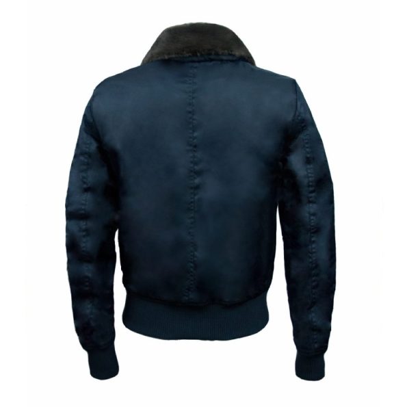 Miss Top Gun Ma-1 Navyblue Bomber Jacket
