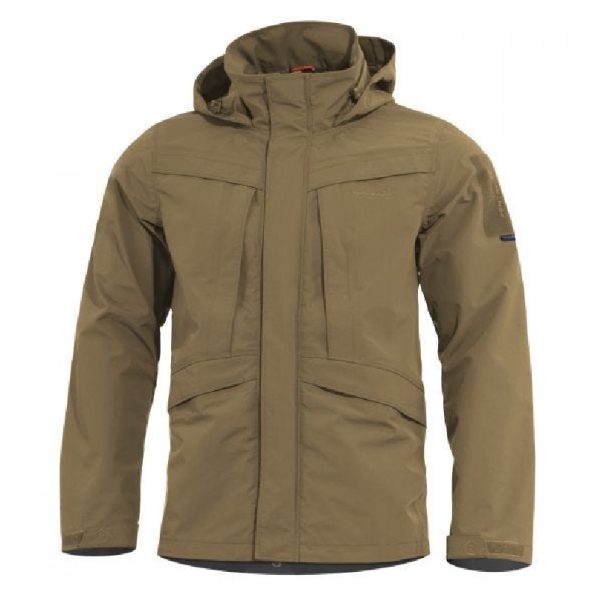 Pentagon Hurricane Shell Brown Jacket