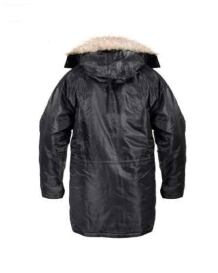 N-3B Snorkel Black Parka
