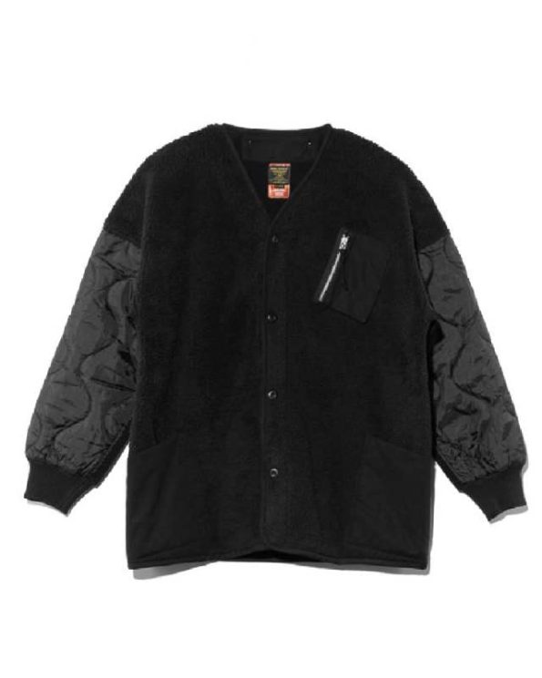 BOA Custom Fleece Black Jacket