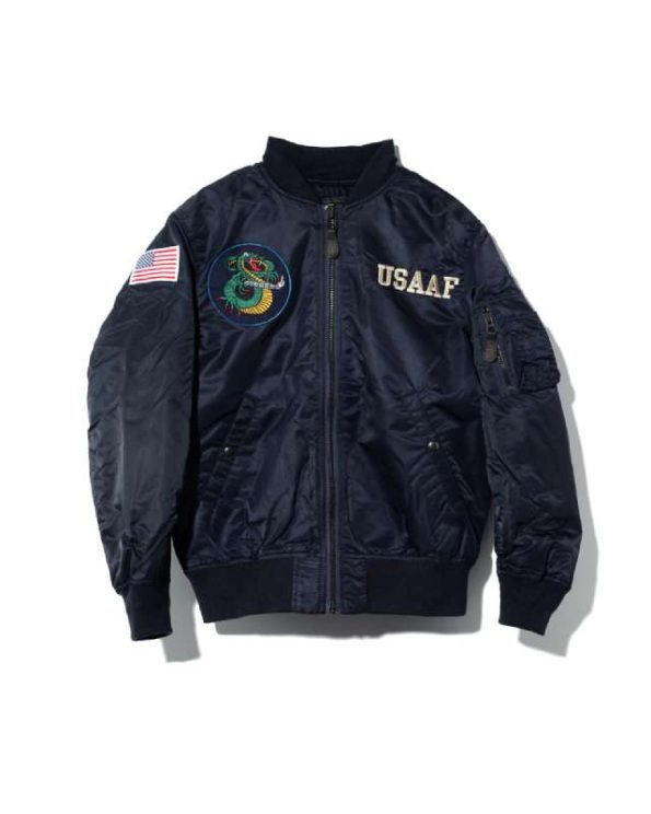 Custom MA-1 F-15 Eagle Embroidery Jacket