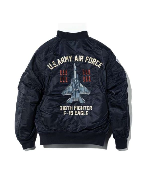 Custom MA-1 F-15 Eagle Embroidery Jacket