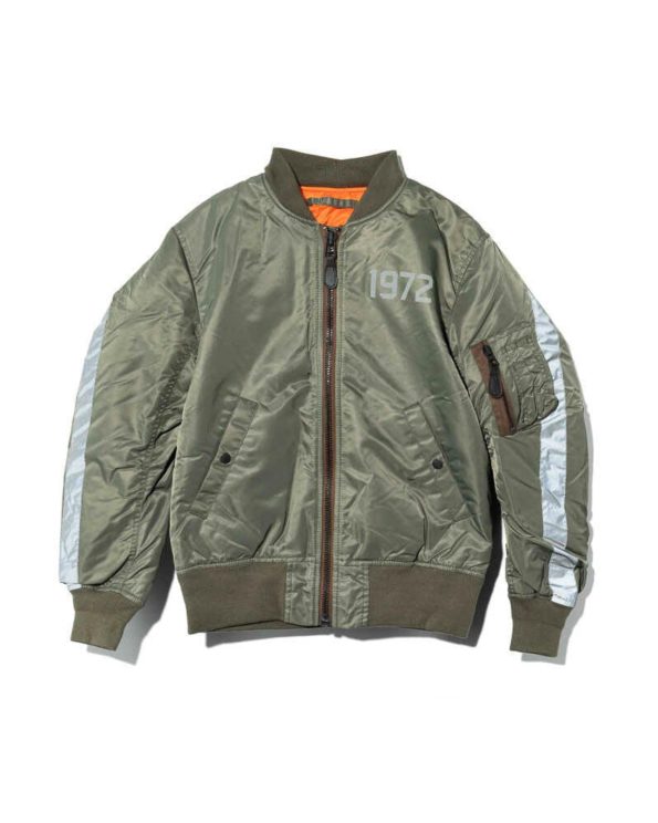 Houston MA-1 Reflective Logo Jacket