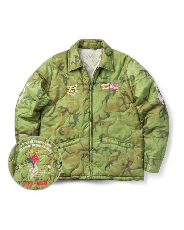 Houston US Military Style Vietnam Quilted Jacket