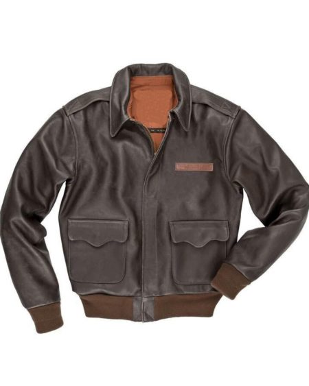 Cockpit USA Remember Pearl Harbor A-2 Leather Jacket