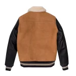 The Pro Shearling Suede Leather Varsity Jacket