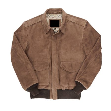 Gentlemen’s Cedar A-2 Flight Brown Leather Jacket
