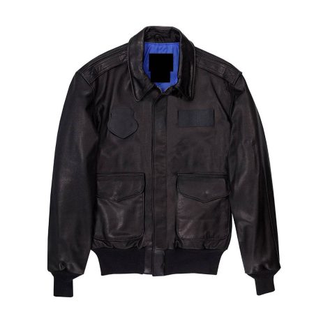 Civil Air Patrol Leather Black Jacket
