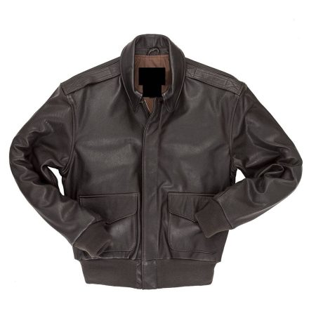 Reissue A-2 Black Leather Jacket