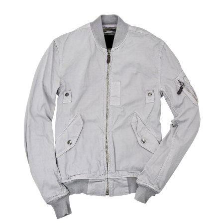 Sun Faded Cotton MA-1 Bomber Jacket