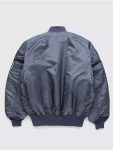 Alpha X Highsnobiety Ma-1 Navy Blue Bomber Jacket