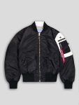 Alpha X Undercover The Shepherd Ma-1 Black Bomber Jacket