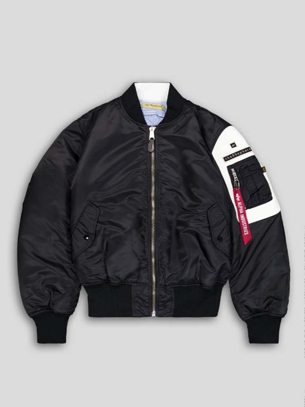 Alpha X Undercover The Shepherd Ma-1 Black Bomber Jacket