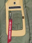 Alpha X Undercover The Shepherd Ma-1 Green Bomber Jacket