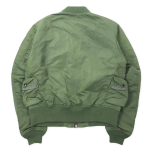 Avirex Ma-1 Green Nylon Flight Jacket