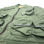 Avirex Ma-1 Green Nylon Flight Jacket