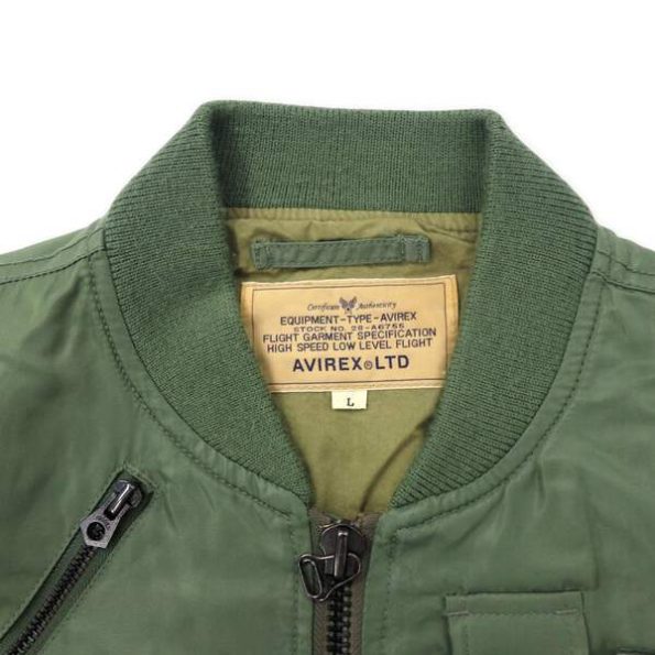 Avirex Ma-1 Nylon Flight Jacket.
