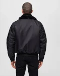 Brandit Ma2 Bomber Black Fur Collar Jacket