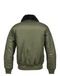 Brandit Ma2 Bomber Olive Green Fur Collar Jacket