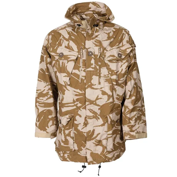 British Army Desert DPM Camo Windproof Smock Jacket