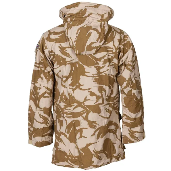 British Army Desert DPM Camo Windproof Smock Jacket.