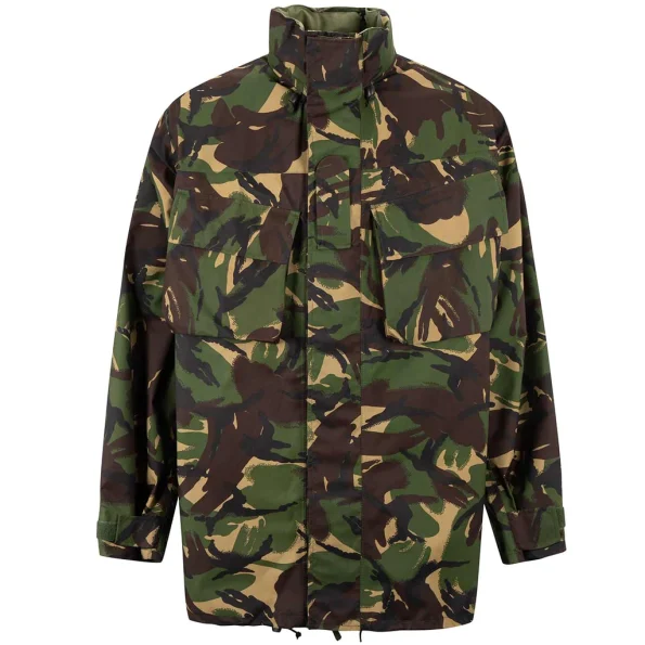 British Army Dpm Camo Goretex Waterproof Jacket - Grade 1