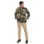 Bsf Uniform Camo Polyester Hooded Jacket