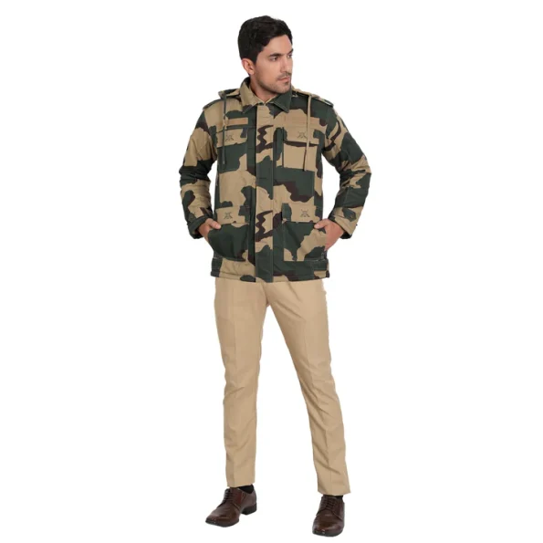 Bsf Uniform Camo Polyester Jacket.