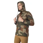 Burdy Men Multicolor Solid Polyester Bomber Jacket