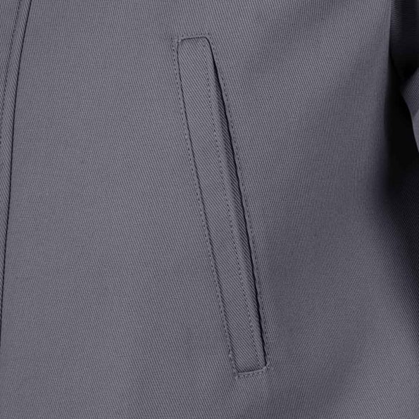 Grey Cotton Field Jacket.
