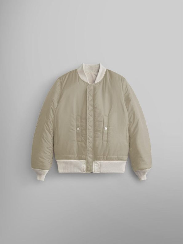 Ma-1 Bomber Limestone Jacket.