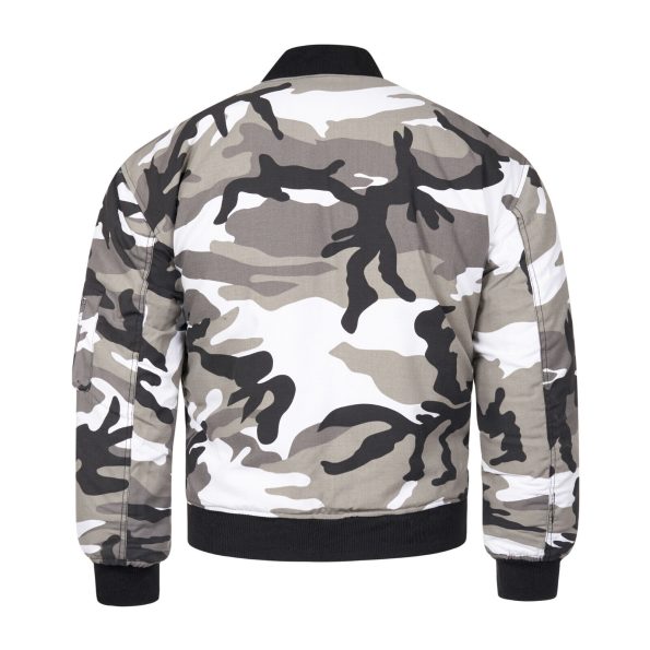 Ma-1 Flight Pilot Us Air Force Military Style Padded Bomber Jacket.