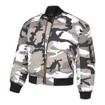 Ma-1 Flight Pilot Us Air Force Military Style Padded Bomber Jacket