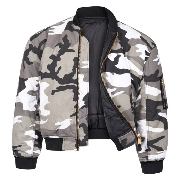 Ma-1 Flight Pilot Us Air Force Military Style Padded Jacket