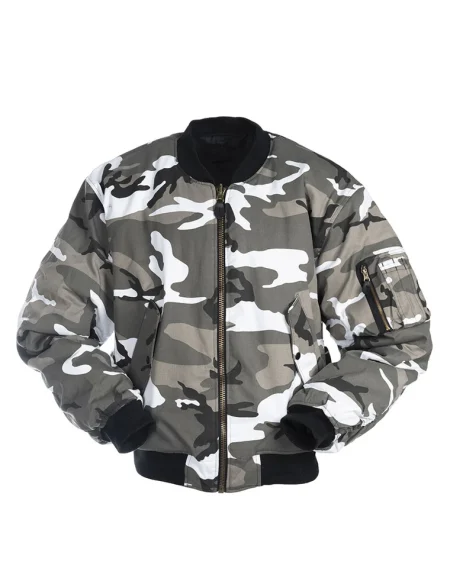 Ma-1 Pilot Nylon Bomber Jacket