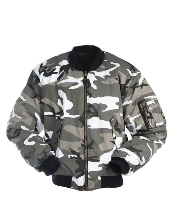 Ma-1 Pilot Nylon Bomber Jacket