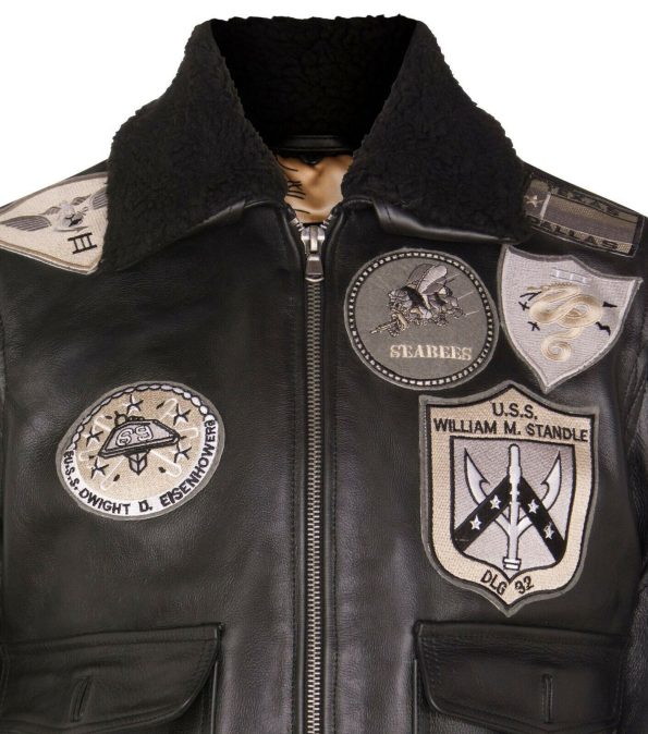 Men's Camborne A-2 Top Gun Bomber Jacket