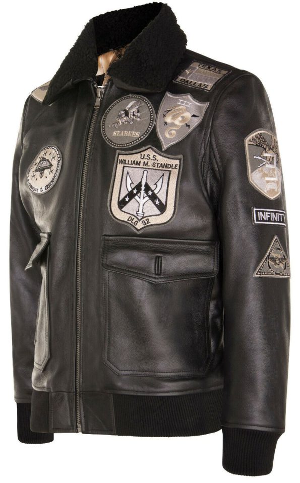 Men's Camborne A-2 Top Gun Leather Jacket