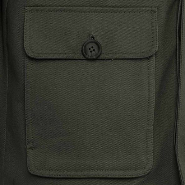 Men's Green Cotton Field Jacket.