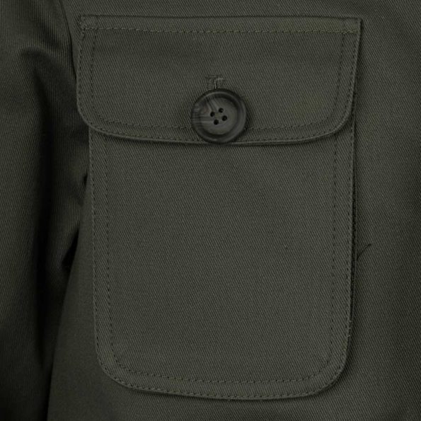 Men's Green Cotton Field Jacket