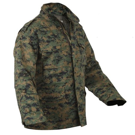 Rothco 8590 Digital Woodland M-65 Field Jacket.