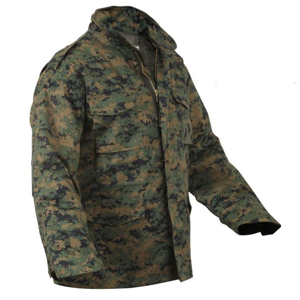 Rothco 8590 Digital Woodland M-65 Field Jacket.