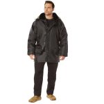 Rothco Black N-3b Snorkel Parka Jacket.